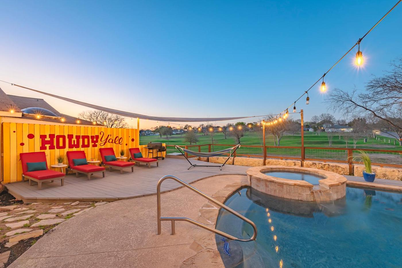 Stunning Pool Overlooking Golf Course & Game Room سان أنطونيو المظهر الخارجي الصورة