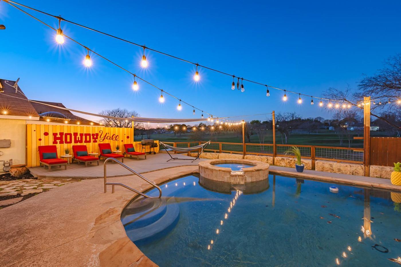 Stunning Pool Overlooking Golf Course & Game Room سان أنطونيو المظهر الخارجي الصورة