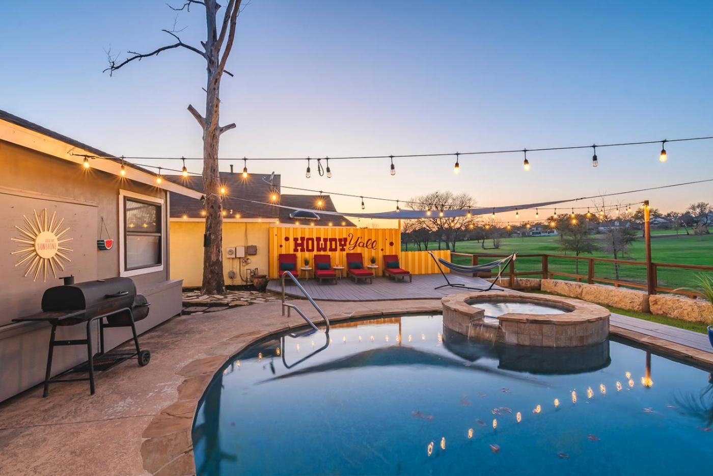 Stunning Pool Overlooking Golf Course & Game Room سان أنطونيو المظهر الخارجي الصورة