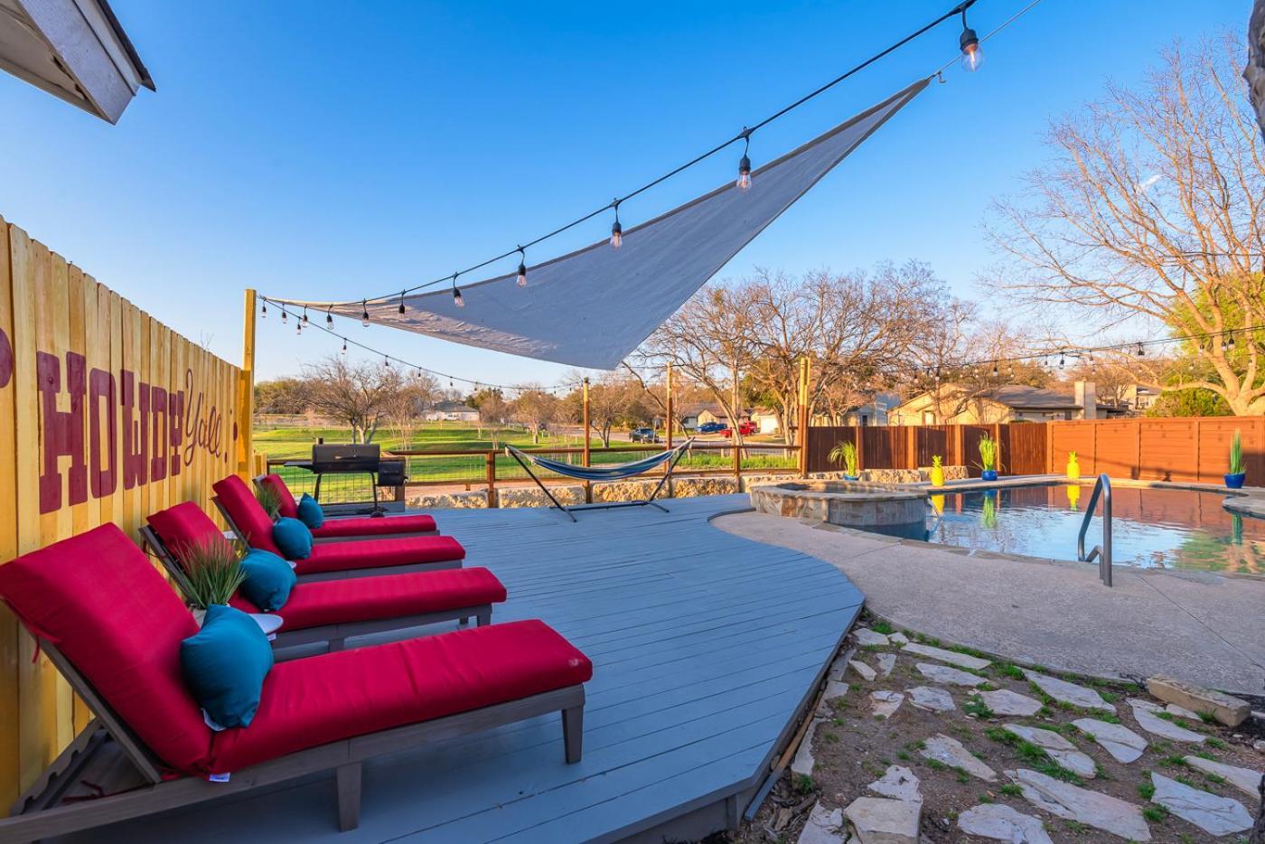 Stunning Pool Overlooking Golf Course & Game Room سان أنطونيو المظهر الخارجي الصورة
