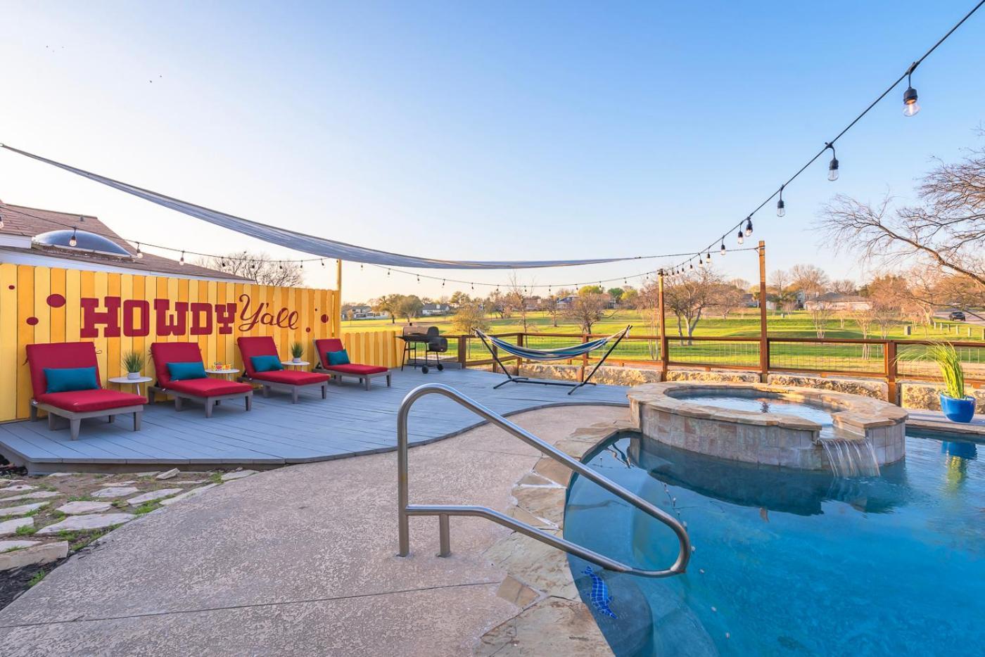 Stunning Pool Overlooking Golf Course & Game Room سان أنطونيو المظهر الخارجي الصورة